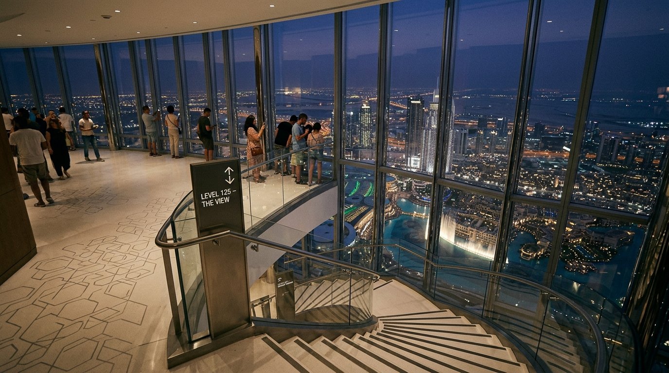 BURJ KHALIFA AT THE TOP 124/125 Non Prime + FR