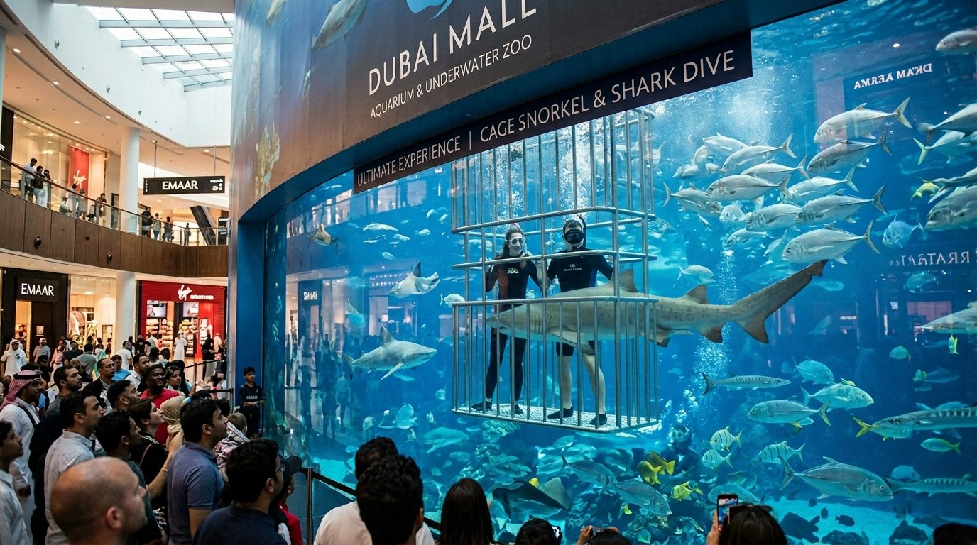 Dubai Mall Aquarium, 'Ultimate Experience'