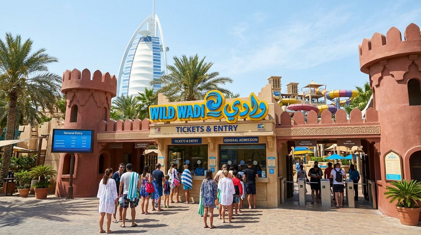 Wild Wadi Waterpark, General Entry