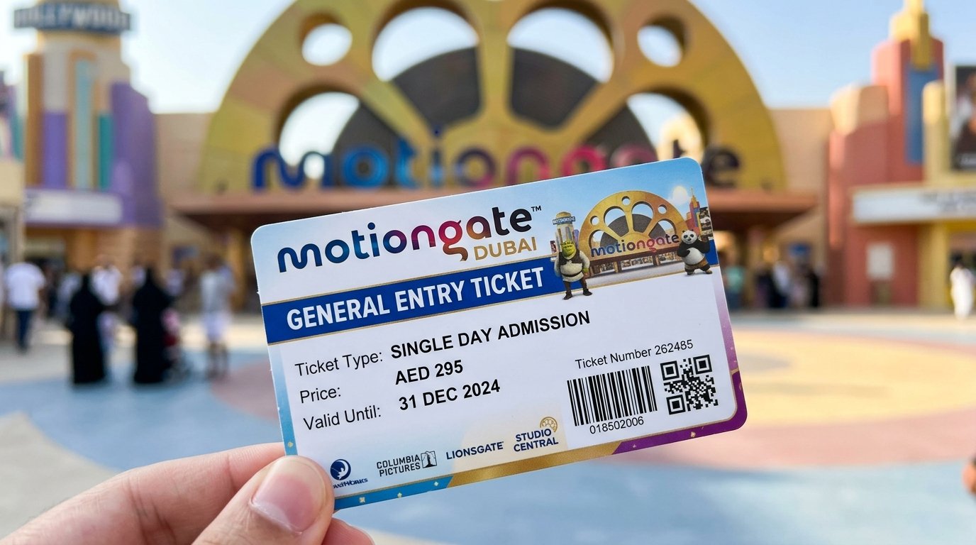 Motiongate, General Entry Ticket
