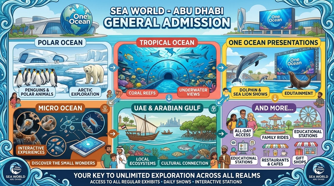 SEA WORLD - ABU DHABI General Admission