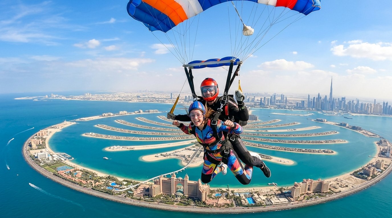 Sky Dive Palm - Tandem Flight