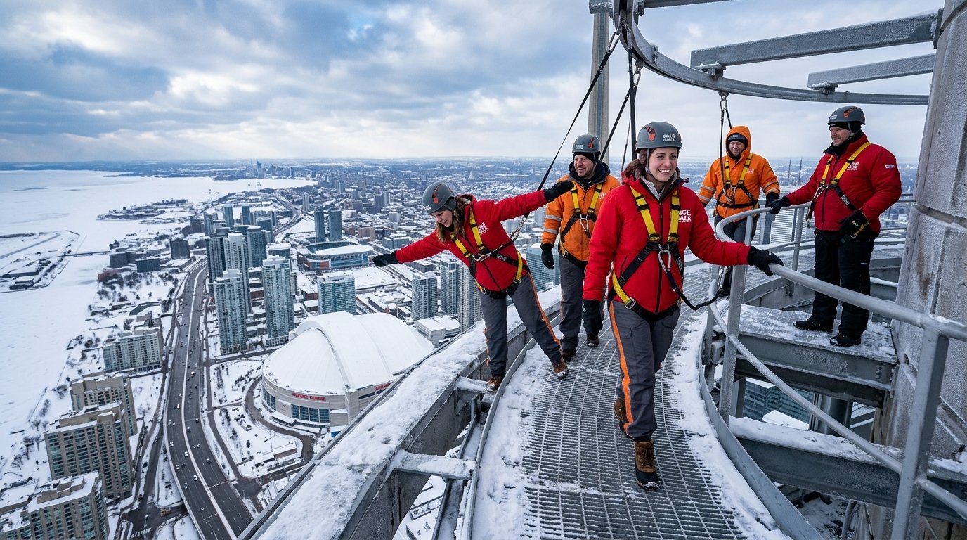 Sky view Observatory + 'Edge Walk' (Winter)